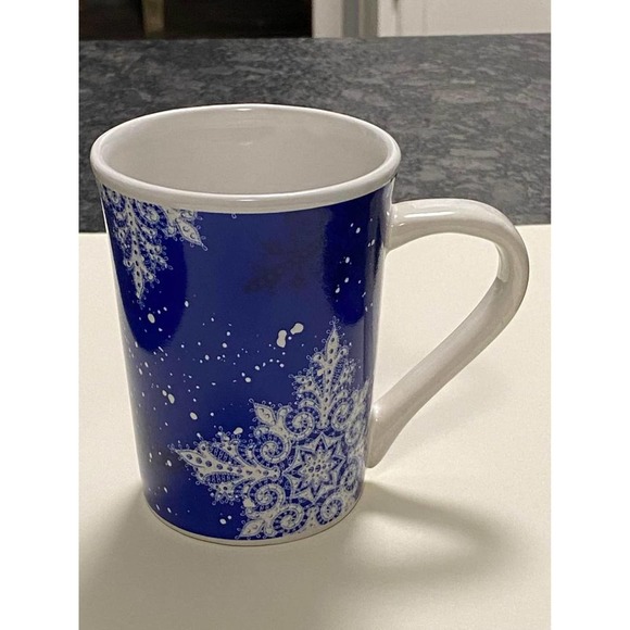 Beautiful ￼Studio 33 Snowflake Mug - Picture 2 of 10